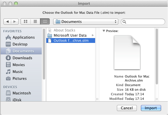 gmail Outlook 2011 Mac image11