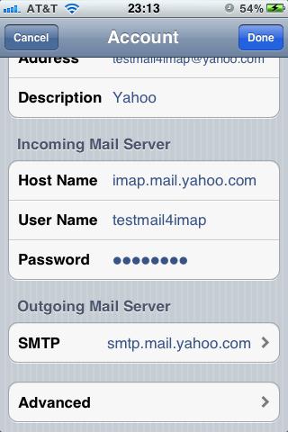 gmail ios imap settings