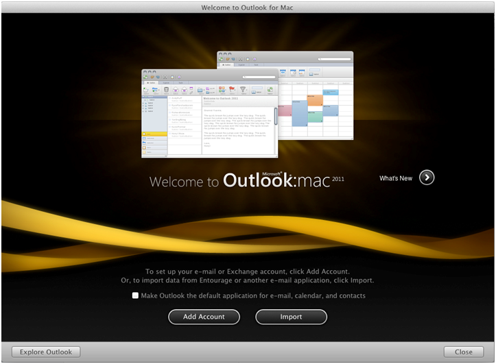 Mac Outlook Image Showing For Other Accounts