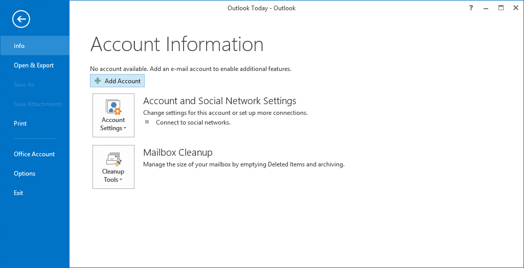 yahoo Outlook 2013 Image2