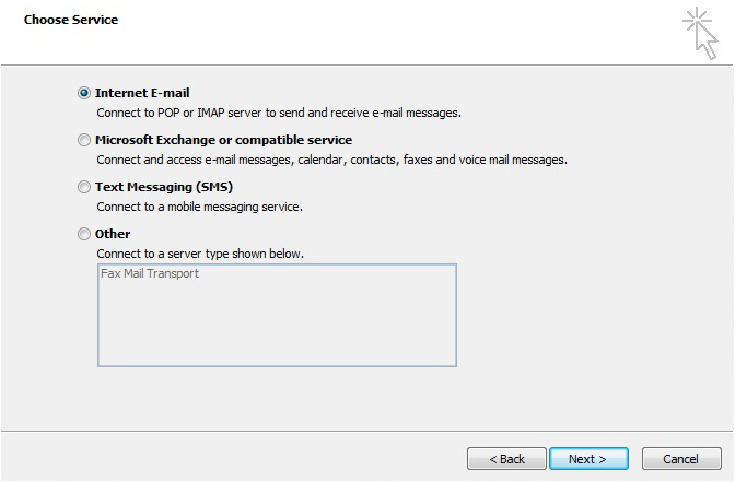 yahoo imap server settings outlook 2010