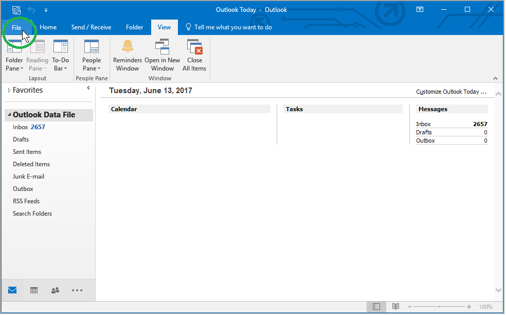 gmail setup for outlook 2016