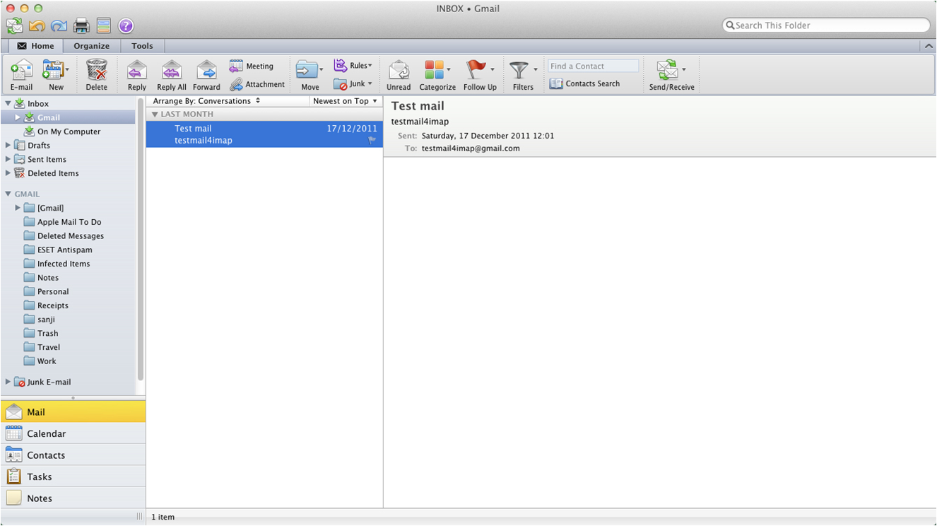 bug: outlook 15.32 for mac drag and drop email into foler still views in inbox
