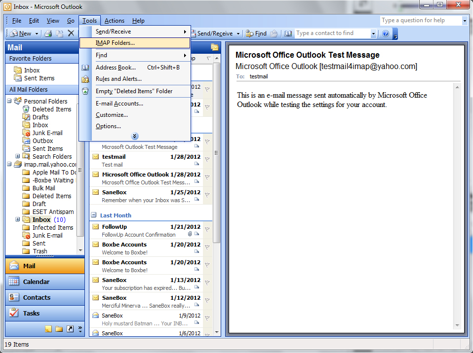 set up gmail in outlook 2003