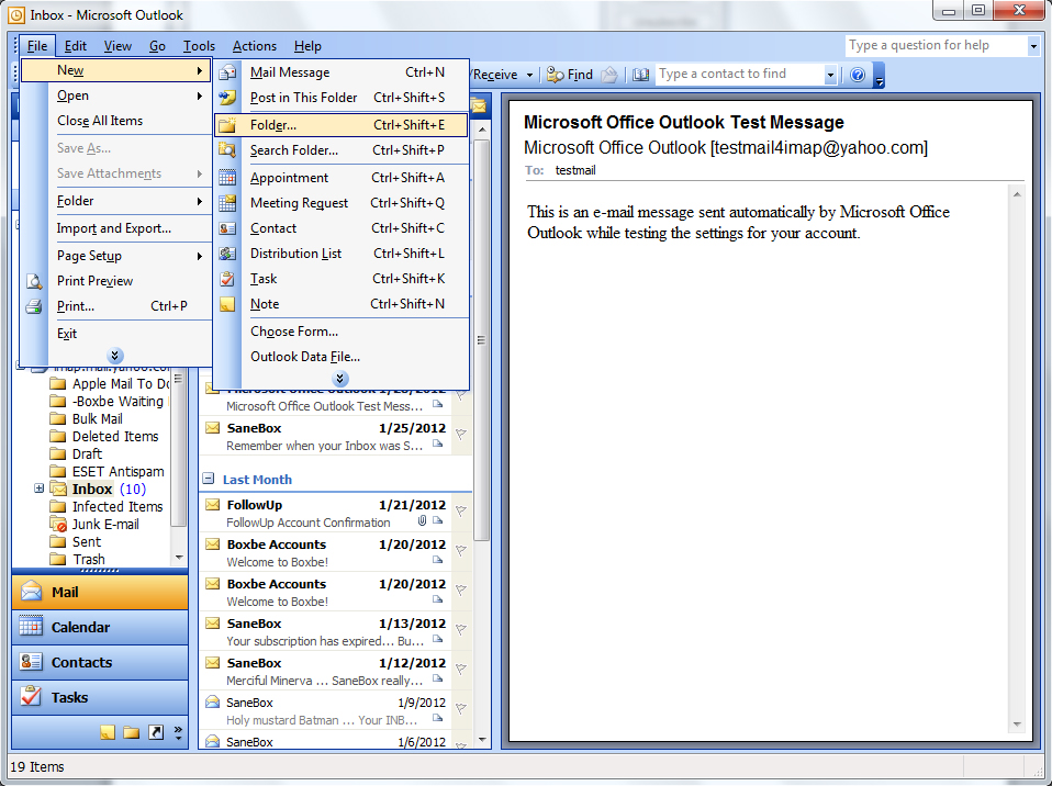 outlook 2003 service pack 3