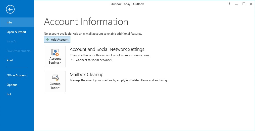 yahoo mail account settings for outlook 2013